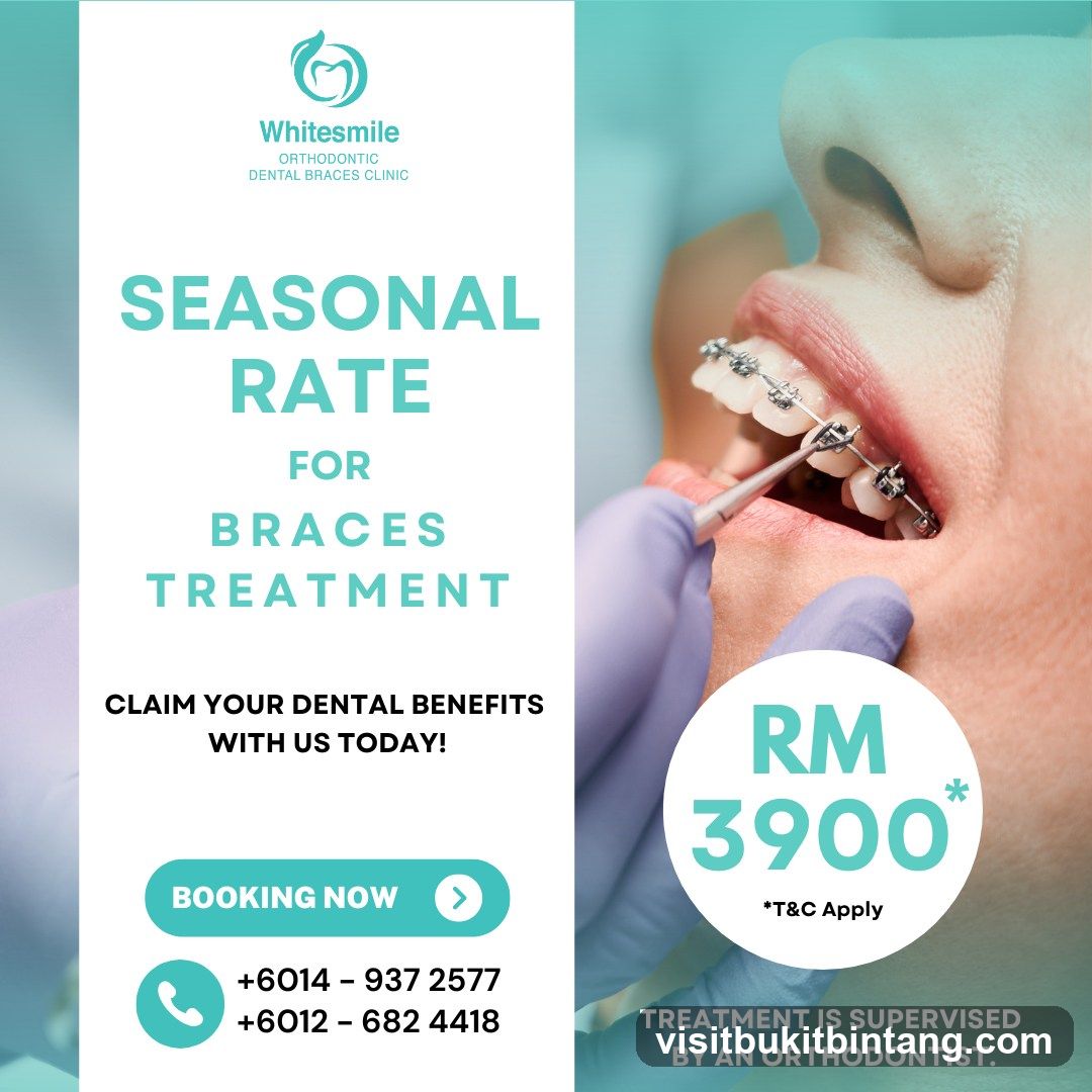 Seasonal Rate for Braces Treatment
