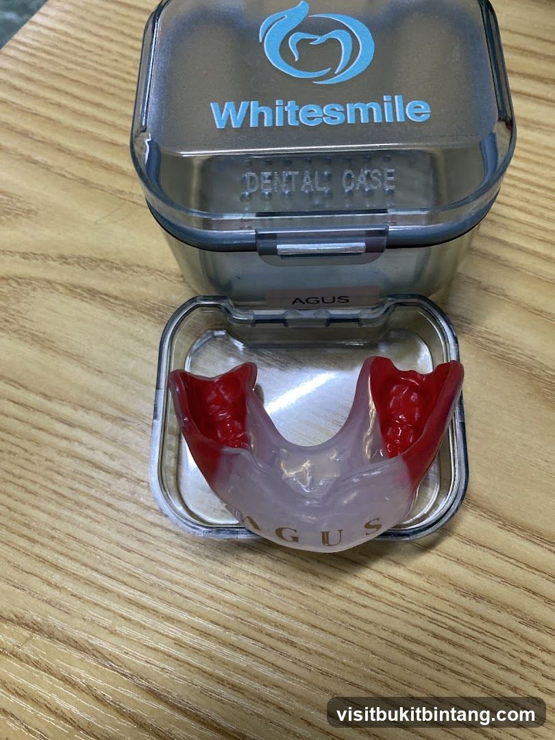 Whitesmile Dental Case with Mouthguard