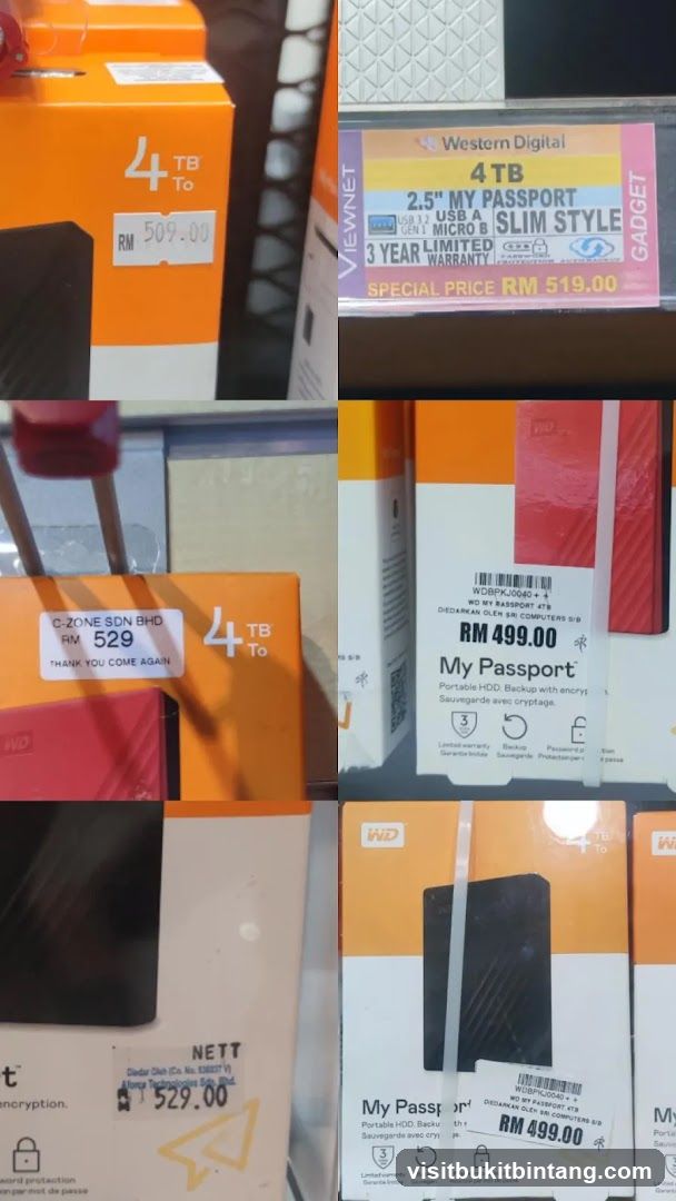 Western Digital My Passport Hard Drives