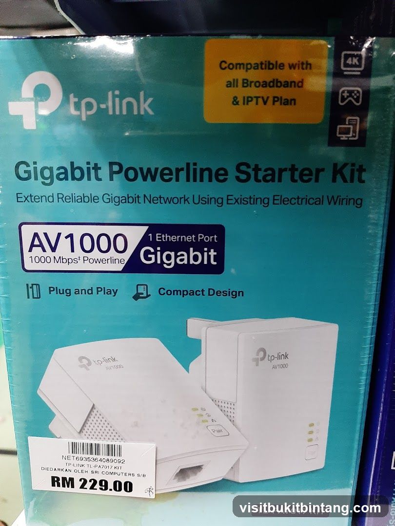 TP-Link Gigabit Powerline Starter Kit
