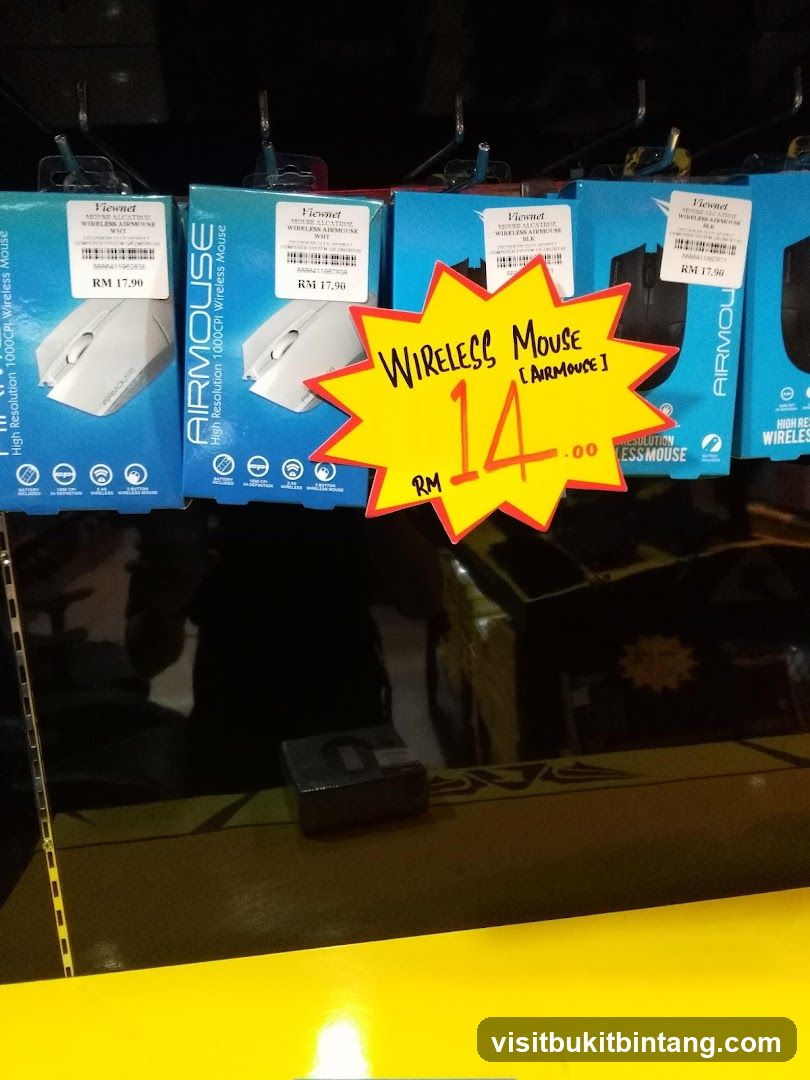 Wireless Mouse Display
