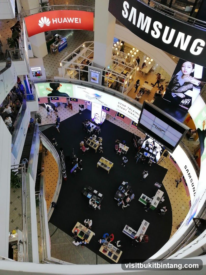 Electronics Exhibition in a Mall