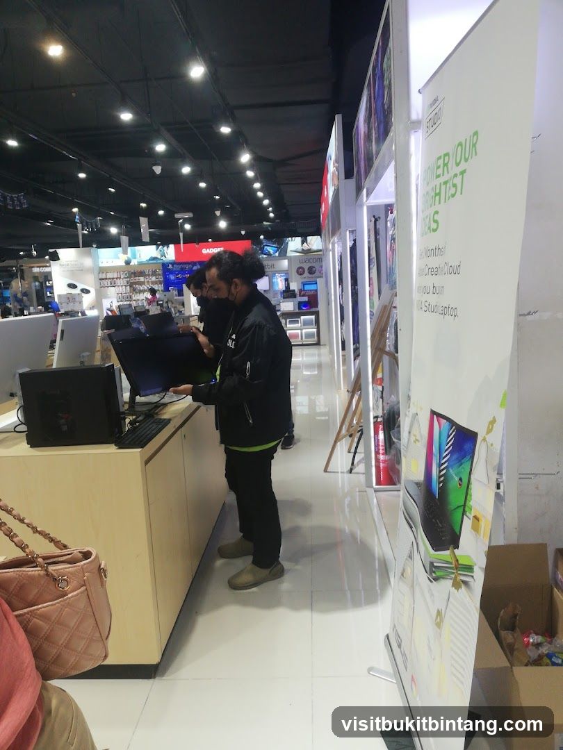Electronics Store Display