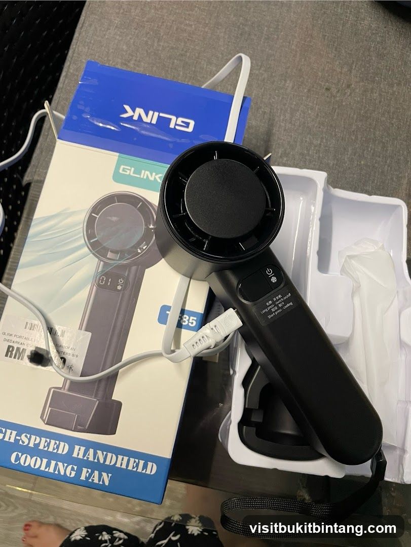 GLINK High-Speed Handheld Cooling Fan