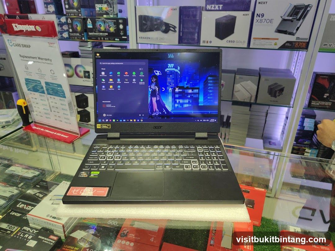 Computer Store Display