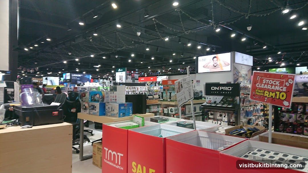 Electronics Store Interior