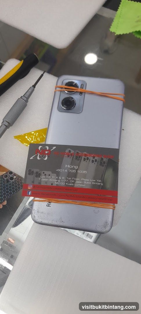 Mobile Phone Accessories Shop Card
