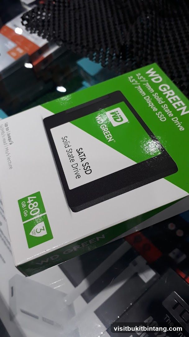 WD Green Solid State Drive Packaging