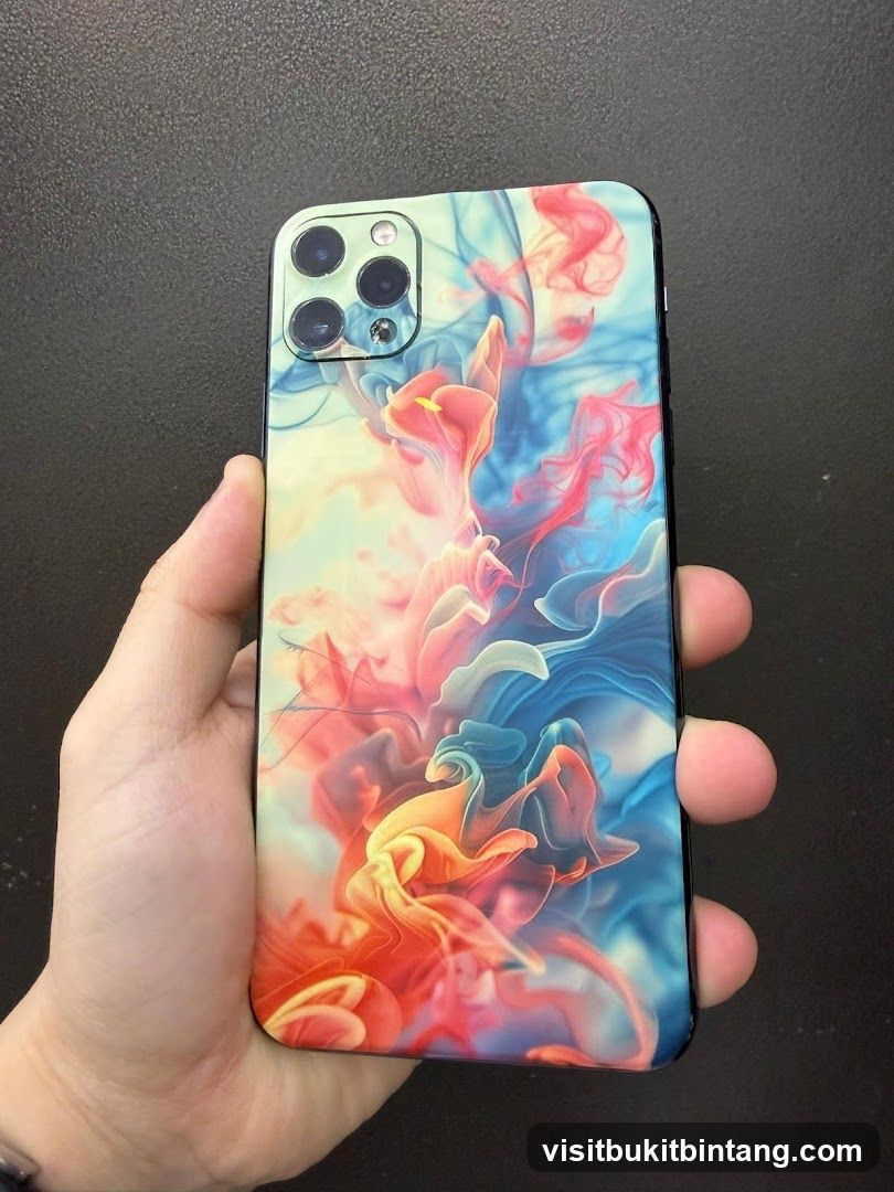 Phone Case with Abstract Design