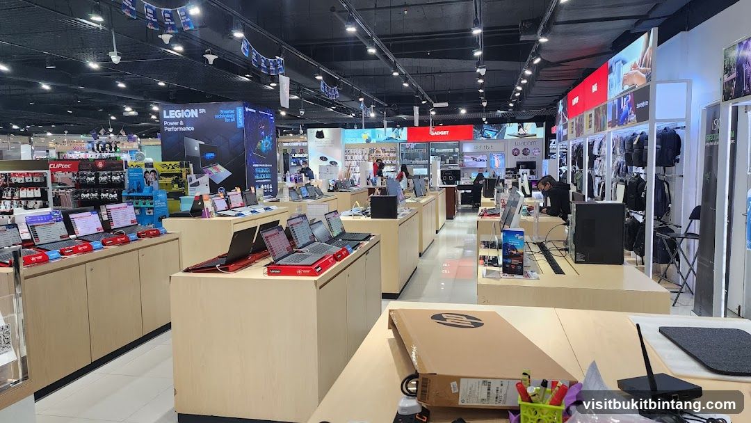 Electronics Store Interior