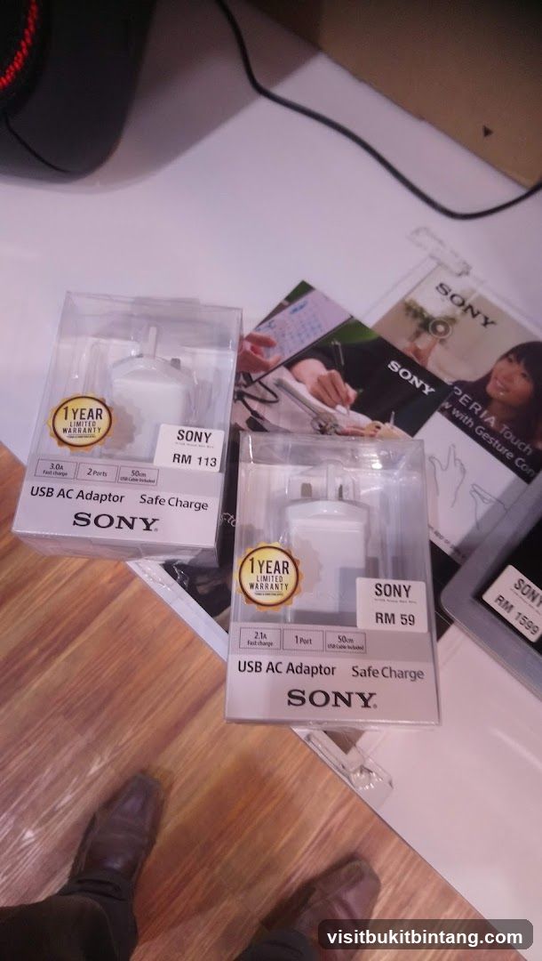 Sony USB AC Adapters