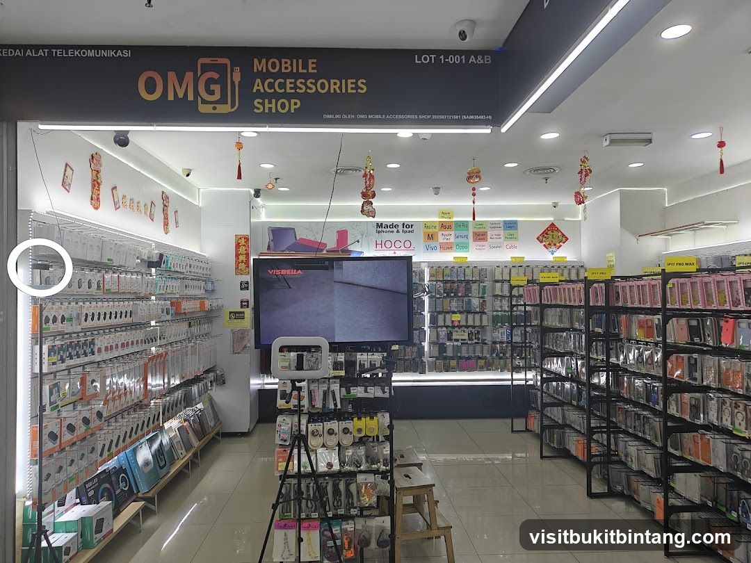 Mobile Accessories Shop Interior
