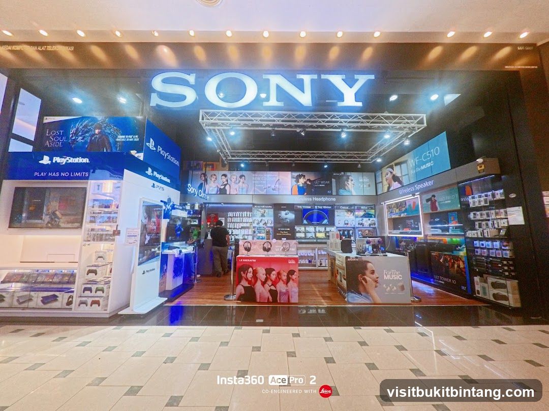 Sony Store Interior