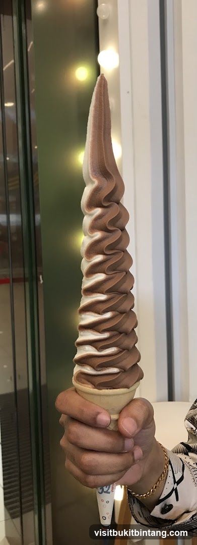 Swirl Ice Cream Cone