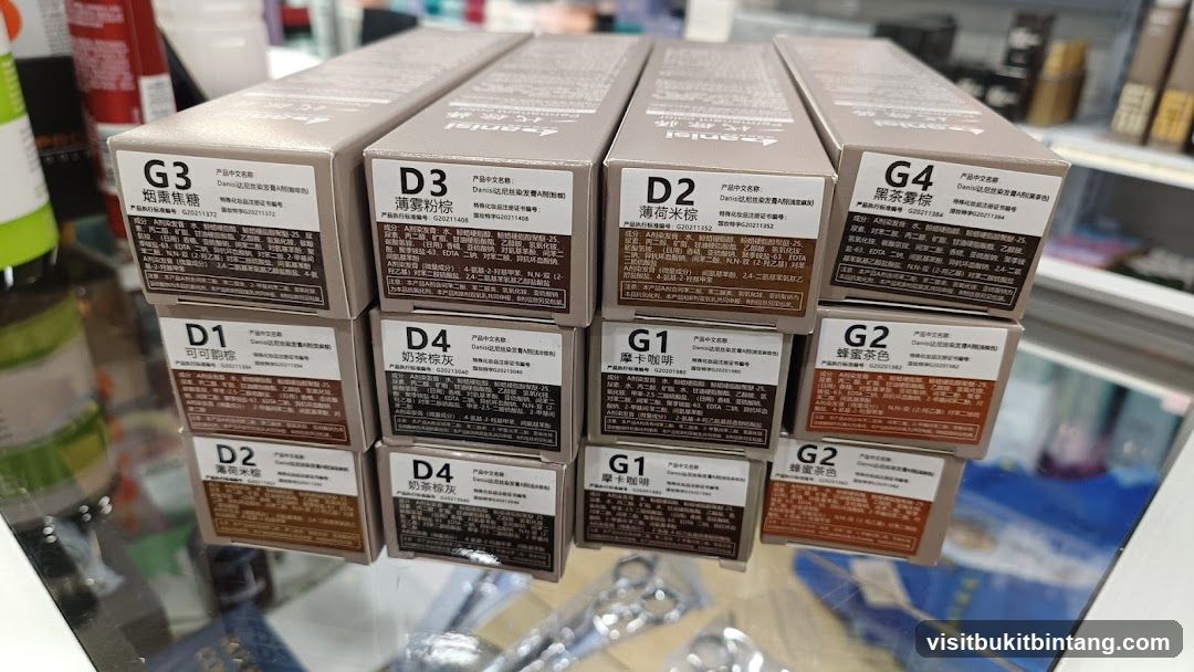 Hair Dye Boxes