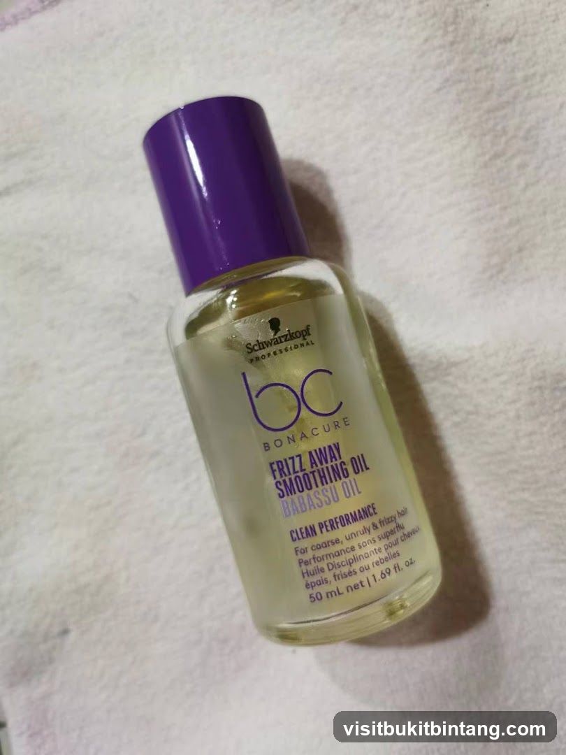 Schwarzkopf Bonacure Frizz Away Smoothing Oil