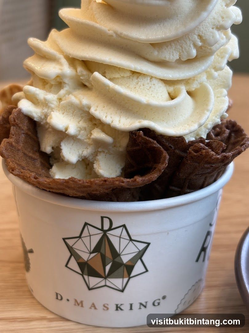 Soft Serve Ice Cream in a Cup