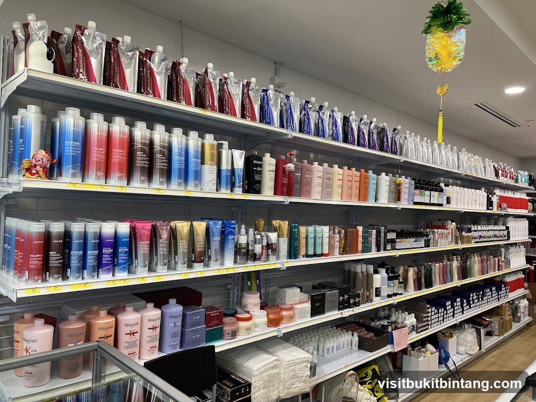 Hair Products on Shelves