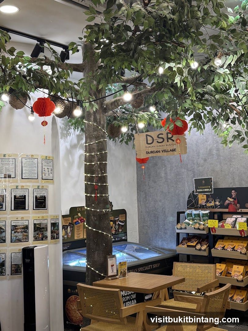 Durian Specialty Shop Interior