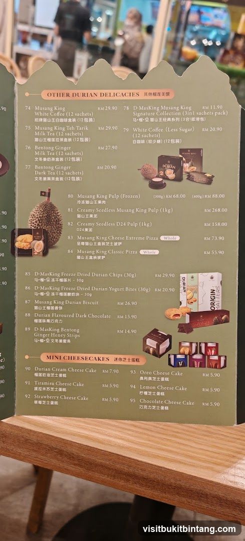 OTHER DURIAN DELICACIES