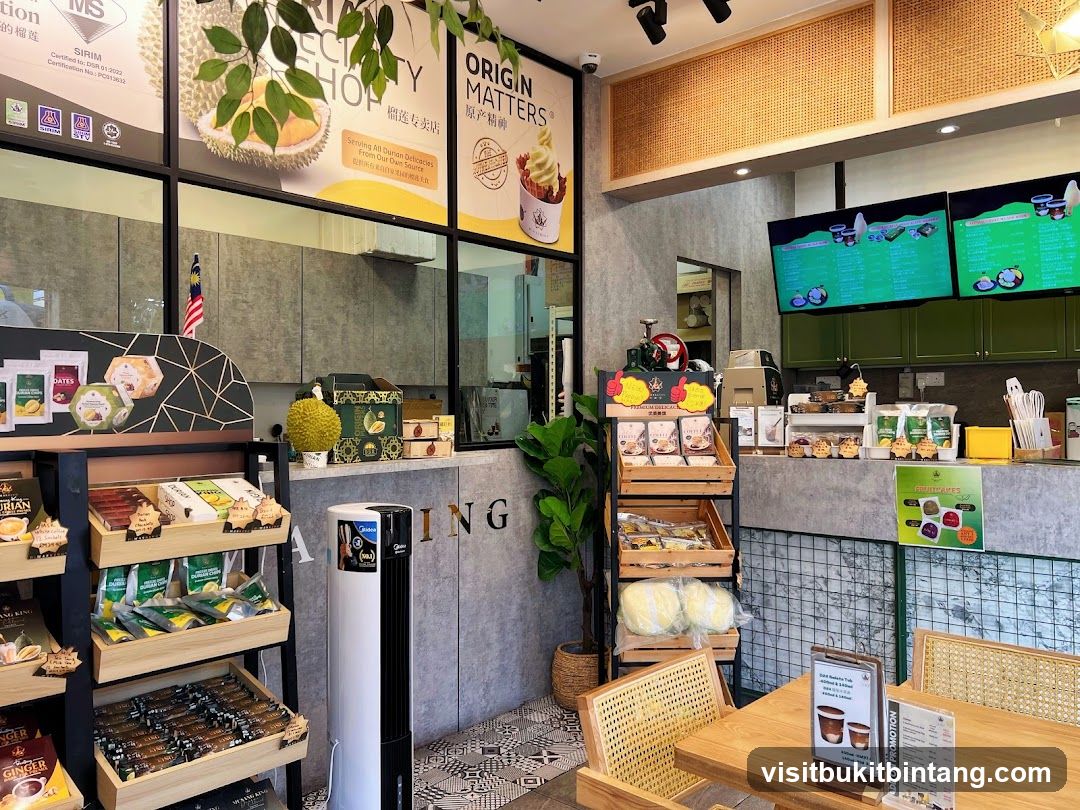 Durian Delicacy Shop Interior
