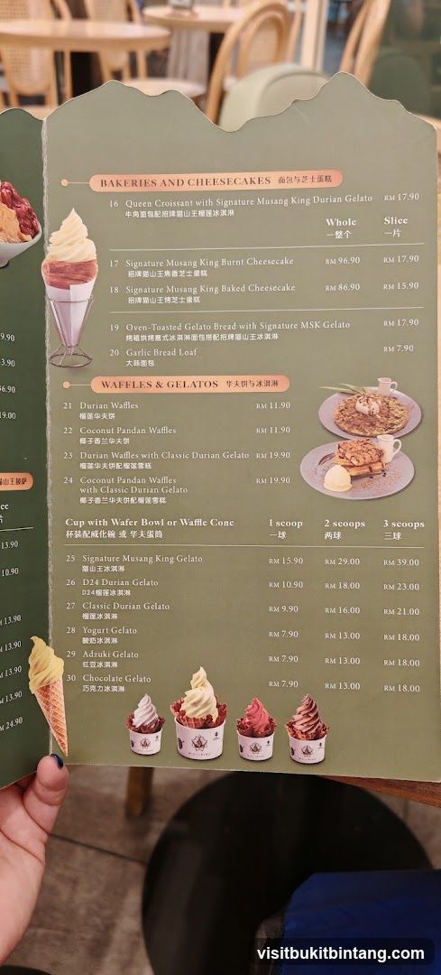 BAKERIES AND CHEESECAKES WAFFLES & GELATOS