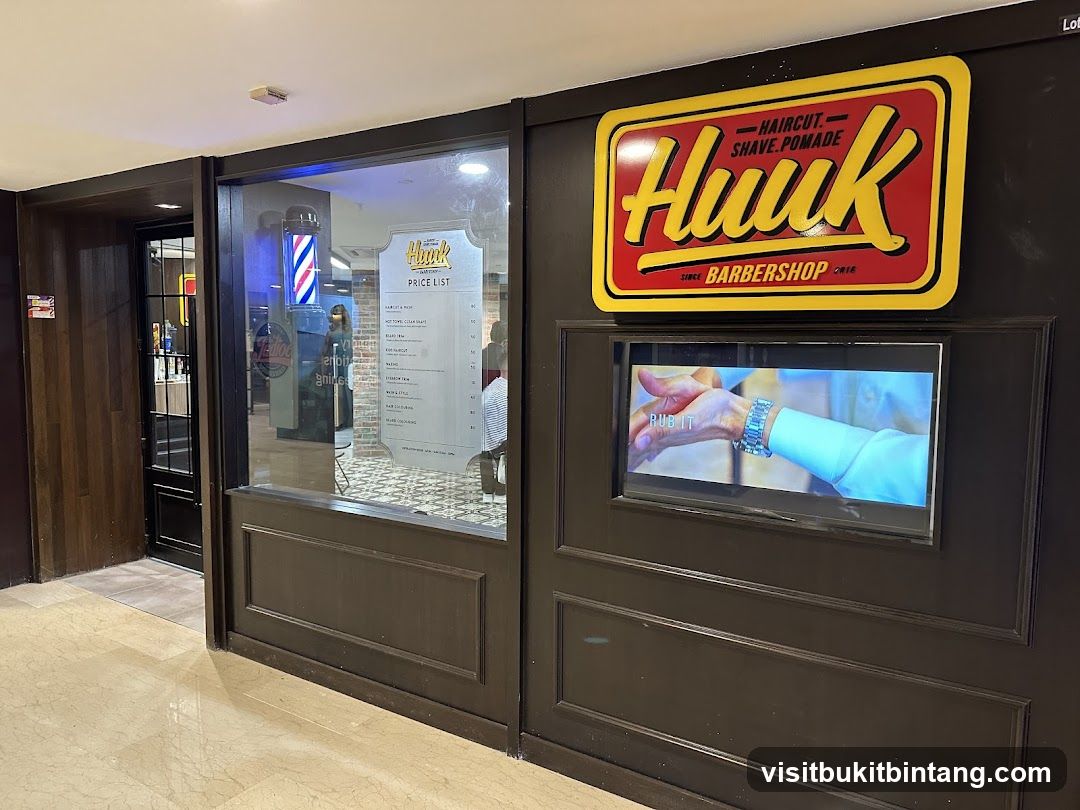 Huuk barbershop @ Pavilion KL