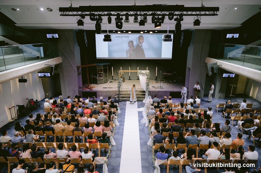 Wedding Ceremony in a Modern Venue