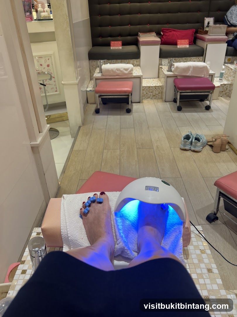 Nail Salon Pedicure Station