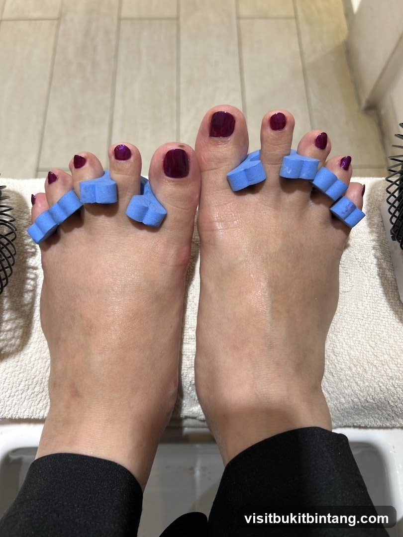 Pedicure Preparation