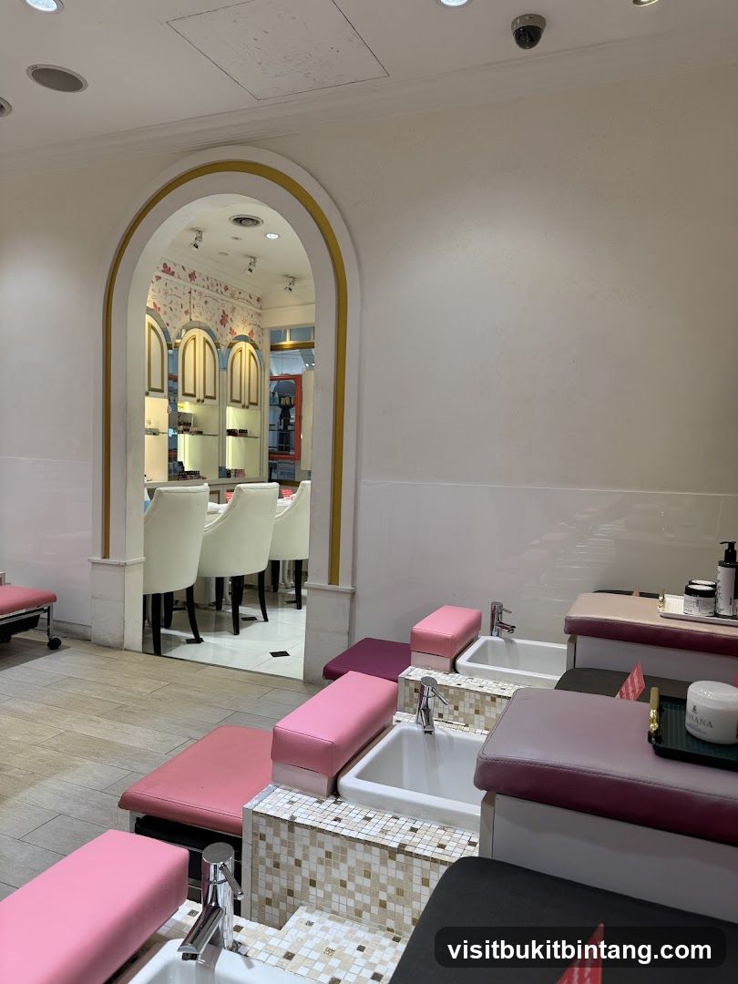Nail Salon Pedicure Stations