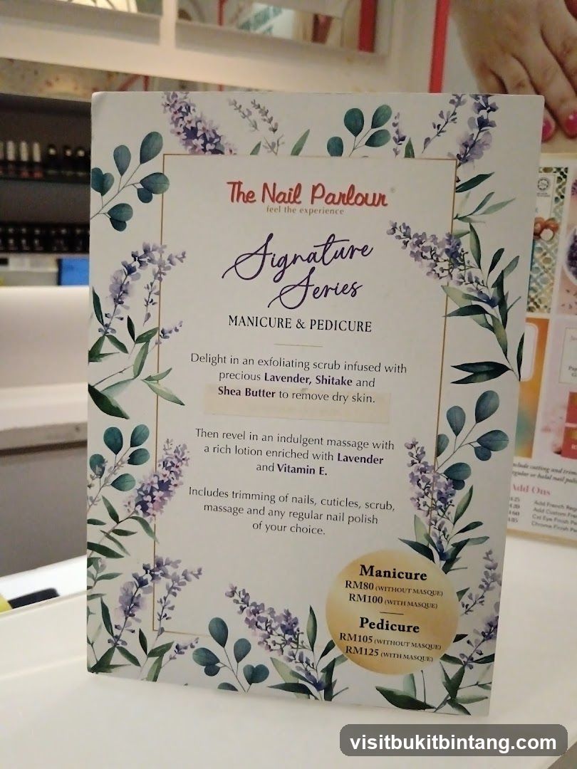 The Nail Parlour Signature Series Manicure & Pedicure