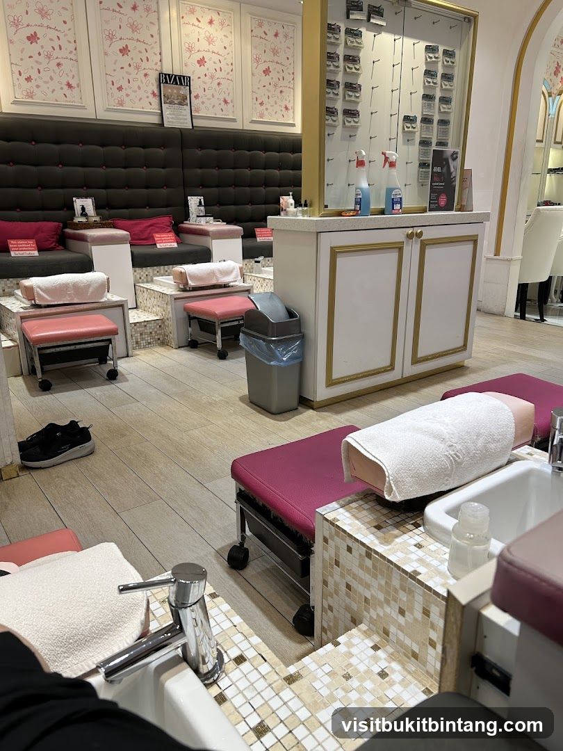 Nail Salon Pedicure Stations