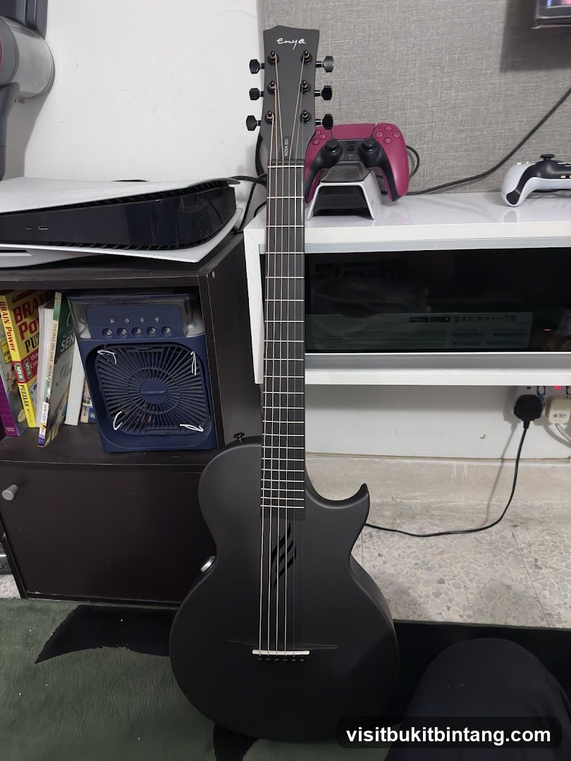 Black Acoustic Guitar