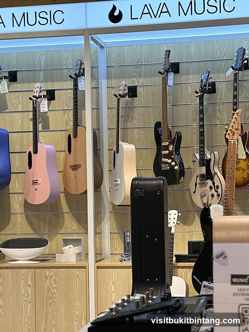 Guitars on Display