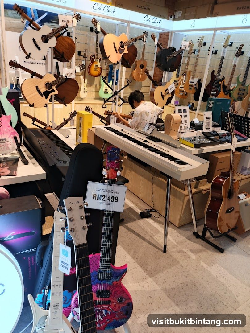 Music Store Display