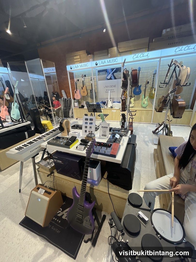 Music Store Display