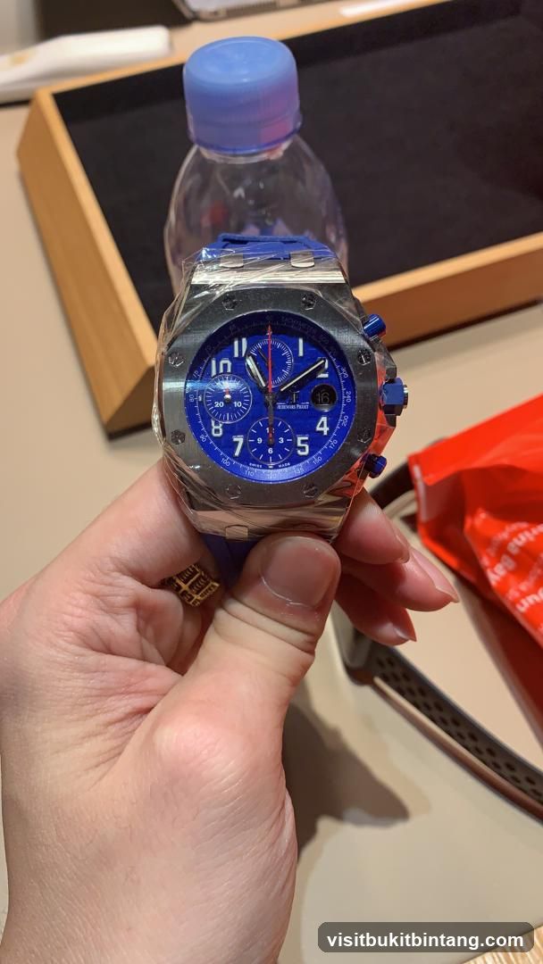 Watch and Water Bottle