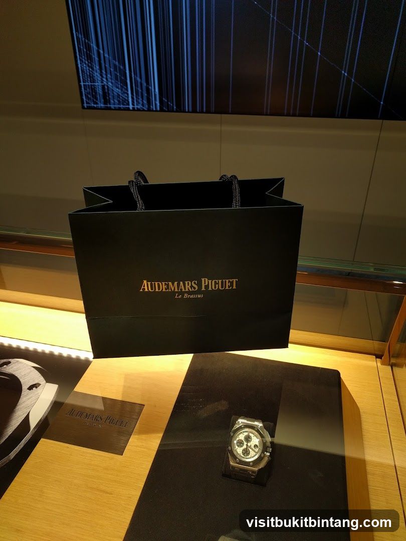 Audemars Piguet Shopping Bag and Watch