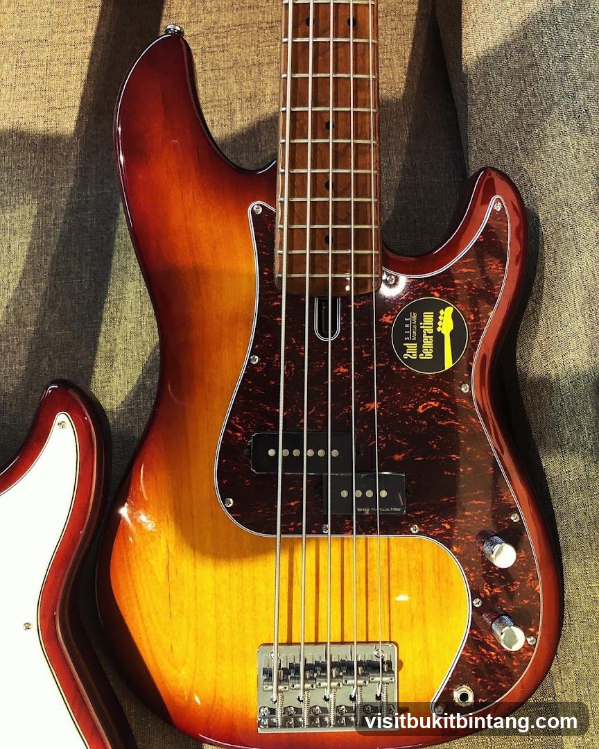 Sunburst Bass Guitar