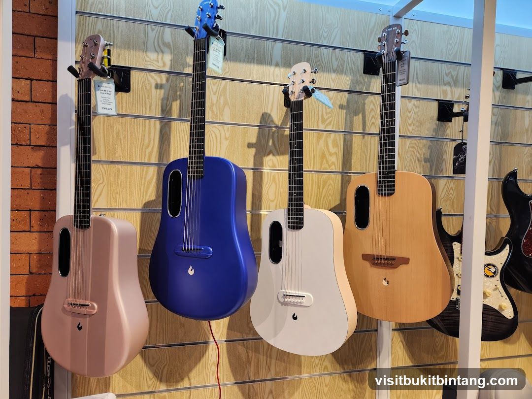 Guitars on Display