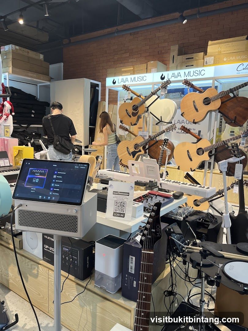 Music Store Display