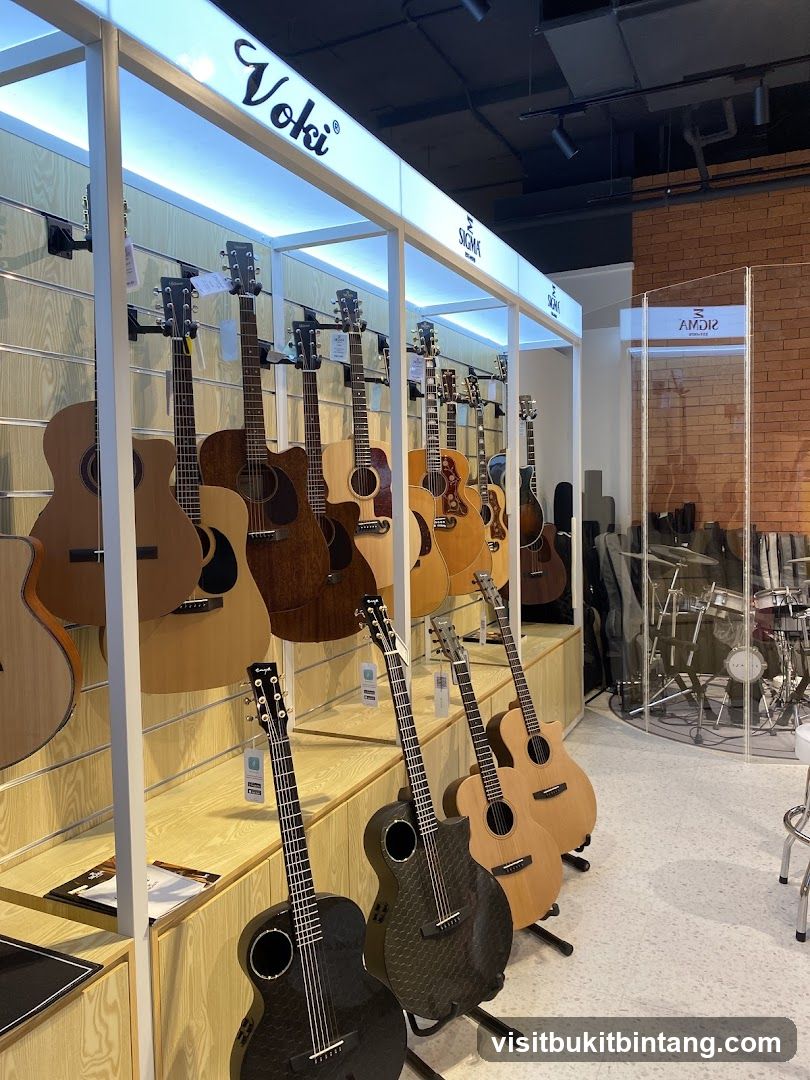 Guitars on Display