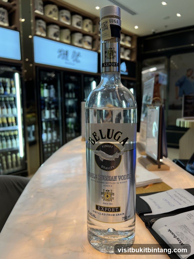Beluga Vodka Bottle