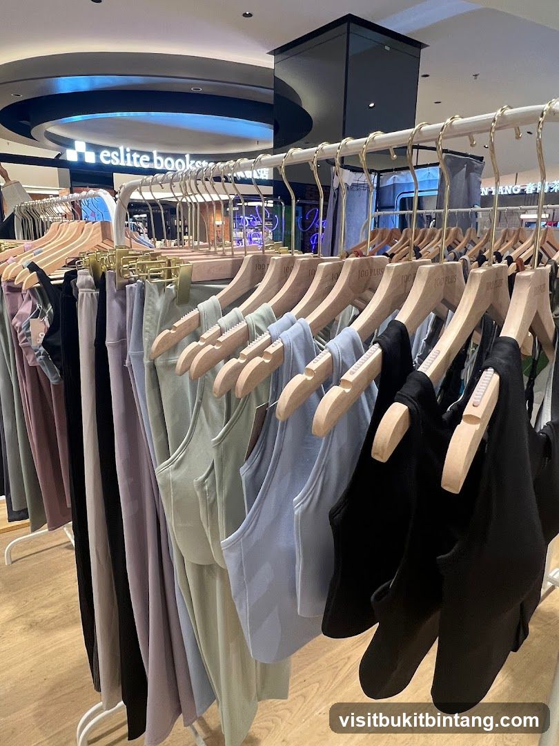Athletic Apparel Display