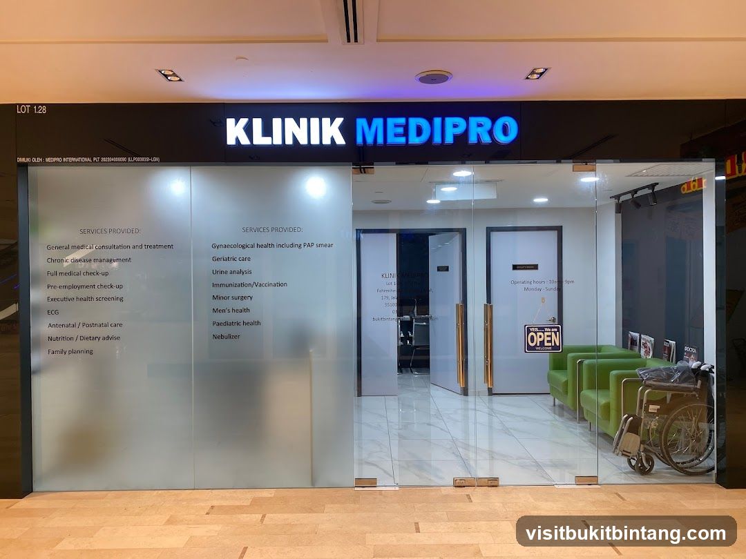 Klinik Medipro Bukit Bintang