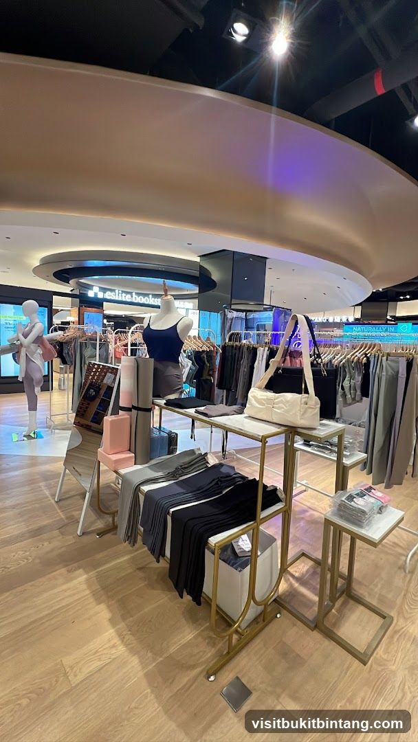 Athletic Apparel Store Display