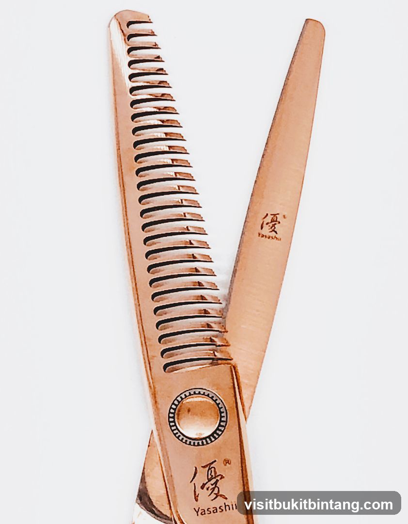 Rose Gold Hair Cutting Shears