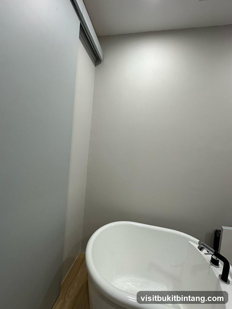 Modern Bathroom with Freestanding Tub