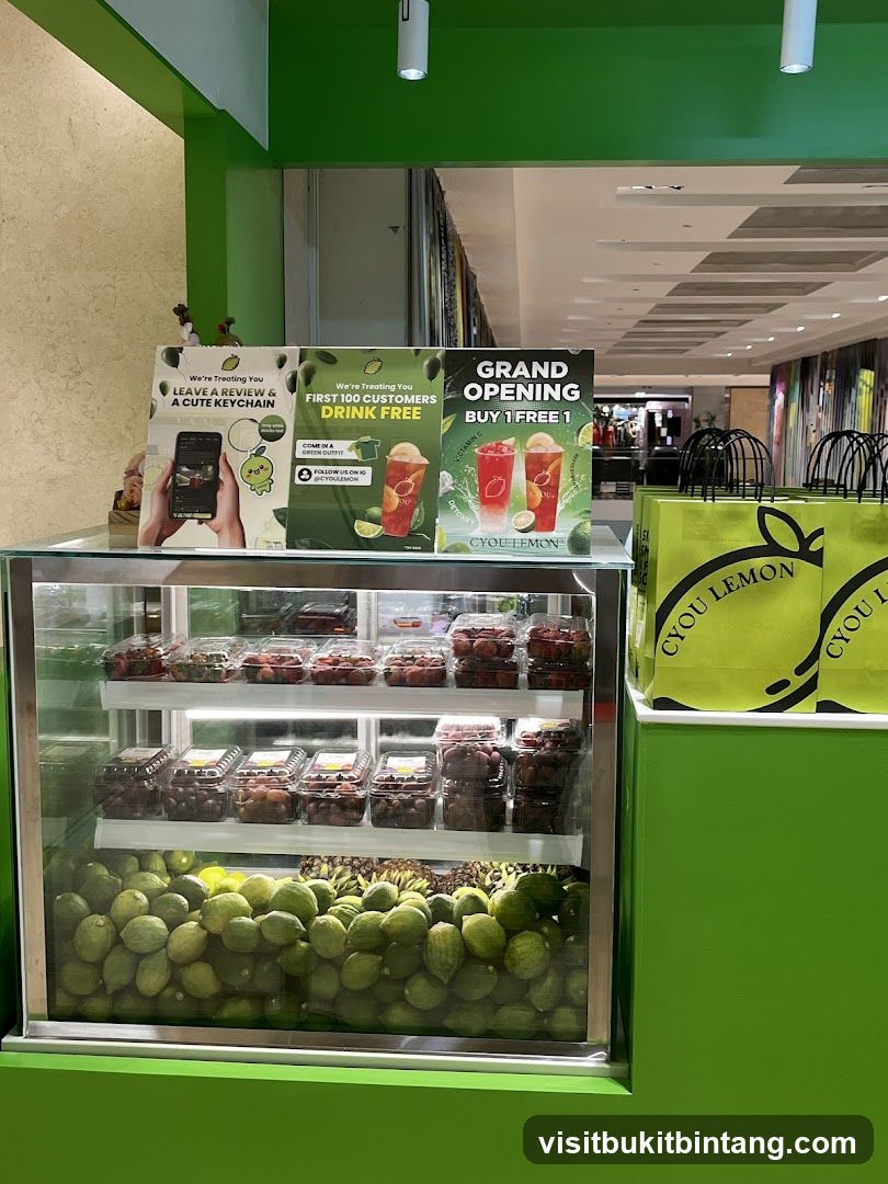 Fruit and Drink Stand